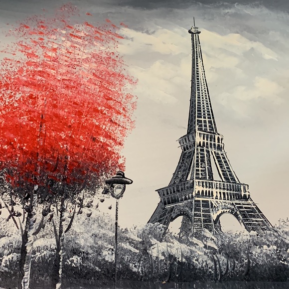 Beautiful original oil painting. Painting size 20.5x24.25 Canvas size 23.25x27.5 - Picture 3 of 5